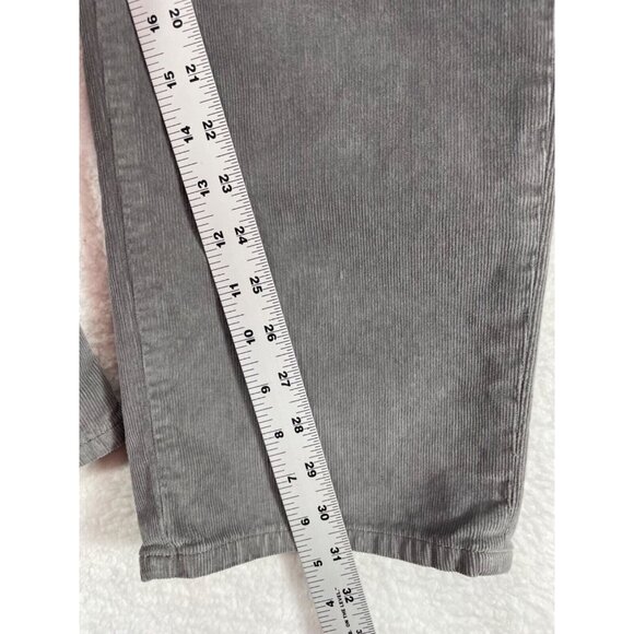 Cremieux Men's 42x30 Straight Fit Corbin Corduroy Pants Gray NWT - Picture 13 of 15